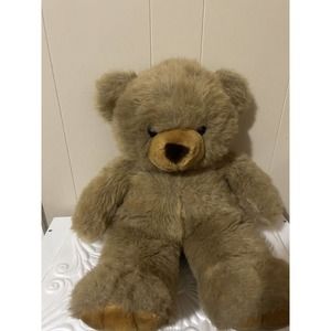 Vintage JC Penny Collection Plush Large Brown Teddy Bear 24" Stuffed Animal 1994